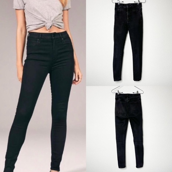 Abercrombie & Fitch Denim - Abercrombie & Fitch Simone High Rise Super Skinny Womens size 27 4s NWOT